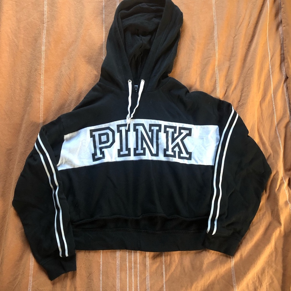 PINK Cropped Sweatshirt